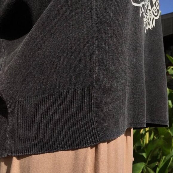 HYSTERIC GLAMOUR Short Bat Sleeve Cotton Logo Graphic Tee Shirt Black Size M L - Picture 11 of 12